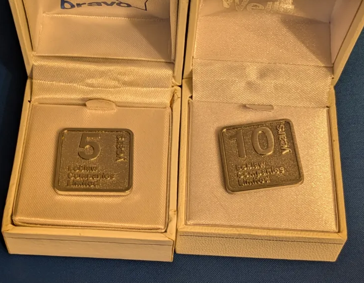 10 Year Badge